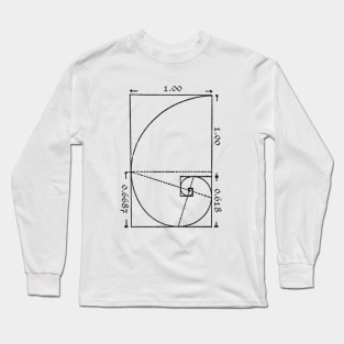 The Golden Spiral Long Sleeve T-Shirt